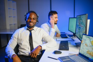 Dispatching support centers for freight transportation. Logistics and navigation of cargo delivery