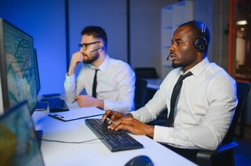 Dispatching support centers for freight transportation. Logistics and navigation of cargo delivery