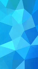 Obraz premium Abstract geometric blue background with varying shades and angles for design use