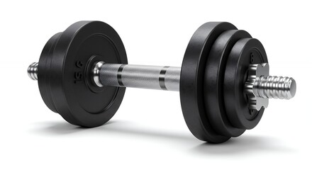 Adjustable dumbbell for strength training and muscle building at gym