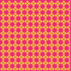 Fototapeta premium Cute floral vintage print of small flower. pretty simple vibe. Seamless pattern for girl and woman dress, fashion fabric textile. Vector illustration. Floral seamless pattern .