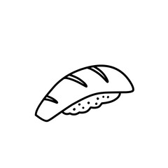 outline sushi