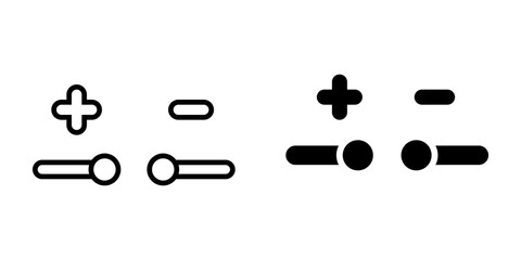 Industrial dc supply icon simple vector. Electric circuit. Central computer