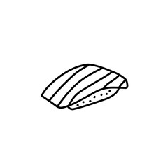 outline sushi