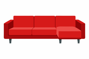 Sectional Sofa Creative Vector Design