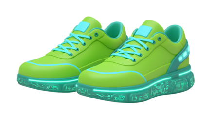 Green Running Shoes for Fitness Lovers
