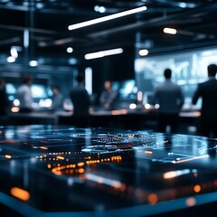 Classic table with a beautiful clock positioned on it creating a cozy atmosphere in a room