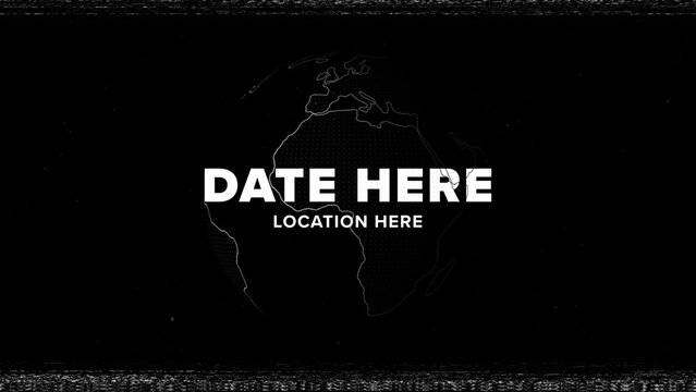 Tour Visuals Event Announcement Date and Location