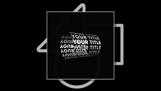 Epic Music Video Kinetic Typography Intro Opener