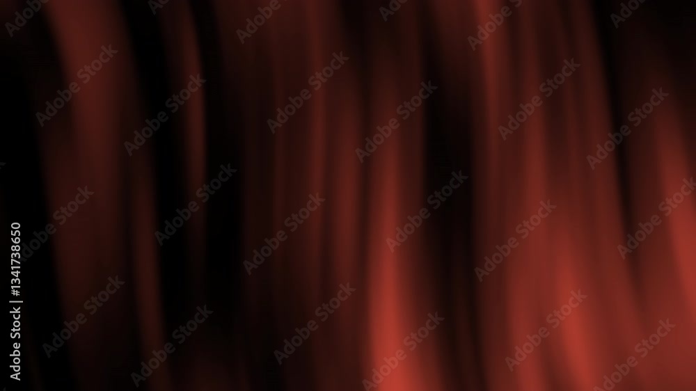 Poster a flowing abstract background featuring rich red hues, creating a smooth and wavy effect, evoking a 