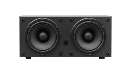 speaker isolated on white background