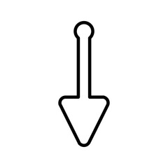 Industrial ground icon simple vector. Electric circuit. Central computer