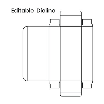 cartons for manufacturer company. dieline for packaging industry.