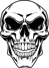Modern Head Vector Illustration Head Vector Design