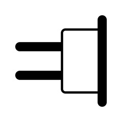 Industrial earphone icon simple vector. Electric circuit. Central computer