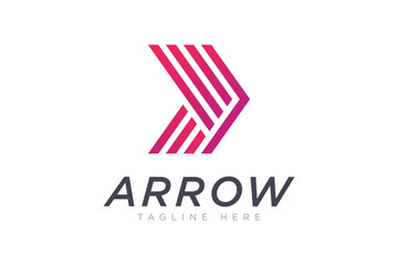 Arrow Logo concept, Simple Arrow logo designs concept. 