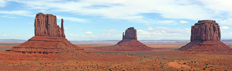 Cathédrales de grès de Monument valley