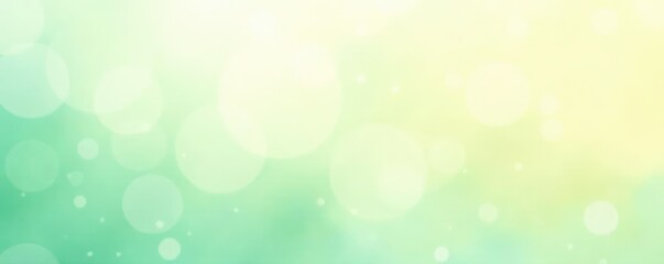 Obraz premium Watercolor-inspired background of pale green and beige hues, pastels, calming