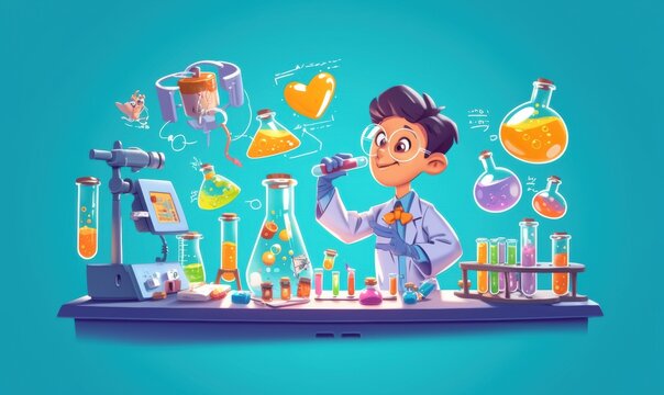 医学实验室里探索未知科学