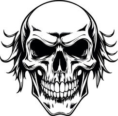 Modern Head Vector Illustration Head Vector Design