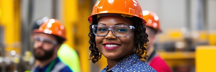 diverse students at trade school 