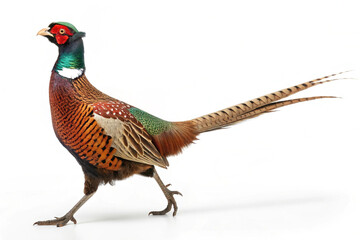 pheasant isolated on white background