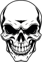 Fototapeta premium Modern Head Vector Illustration Head Vector Design