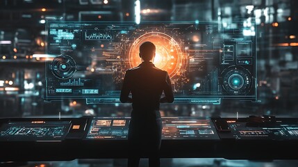 Businessmen integrating DevSecOps practices, embedding security in software development, automating testing, and mitigating vulnerabilities in real time