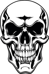 Modern Head Vector Illustration Head Vector Design