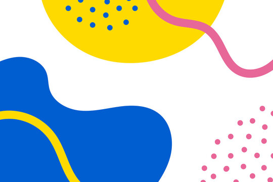 Abstract pattern background. Creative design of tendi colorful boho doodle. Vector illustration