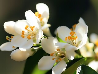 orange blossoms