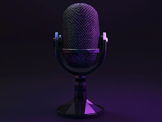 Retro Microphone