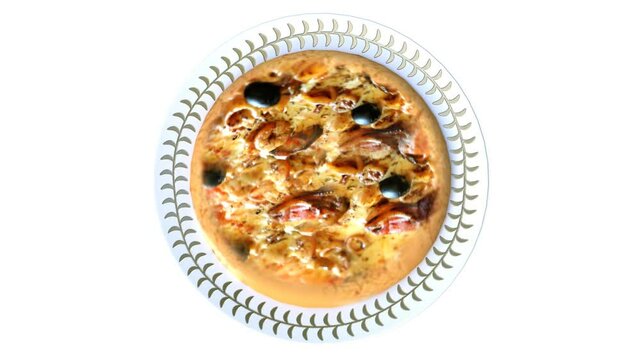 Veggie Paradise Pizza
