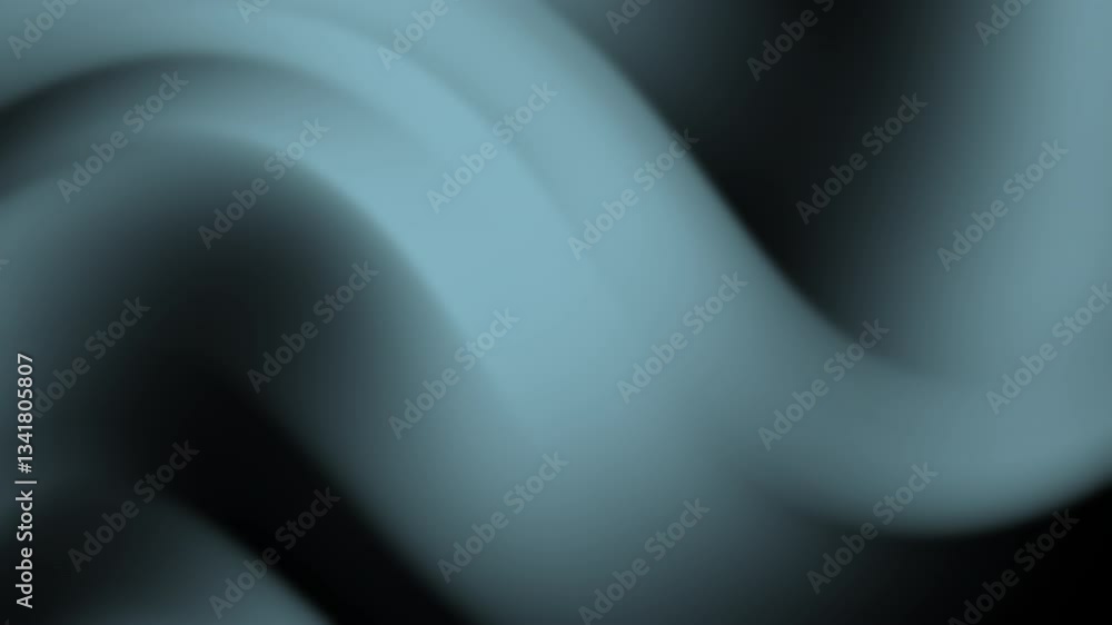 Poster a smooth, abstract gradient of dark and light blue tones creates a calming visual with soft curves.