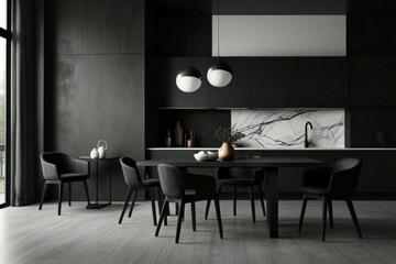 interior of a restaurant