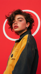 Portrait of a young woman