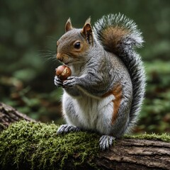 Obraz premium squirrel in the park