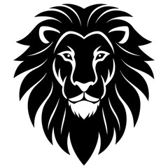 Obraz premium lion head vector