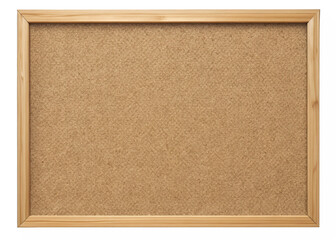 Bulletin Board isolated on a transparent background.