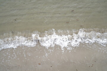 waves on the beach
