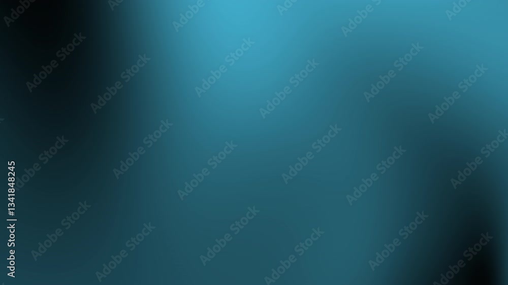 Poster a smooth gradient of blue tones with hints of black, creating an abstract and serene atmosphere.