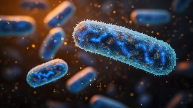 Microscopic Bacteria in Focus (1)