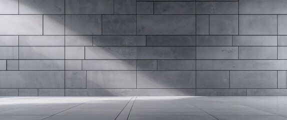 Obraz premium Abstract grey stone wall background for modern design projects