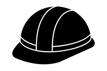 vector illustration of a helmet