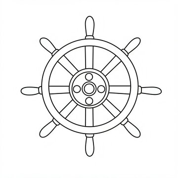 recommend clip art: steering wheel sketch 