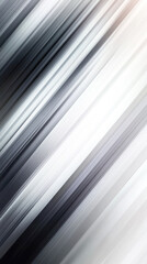 Fototapeta premium Abstract diagonal light streaks in black and white gradient