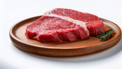 Fototapeta premium raw meat on a cutting board