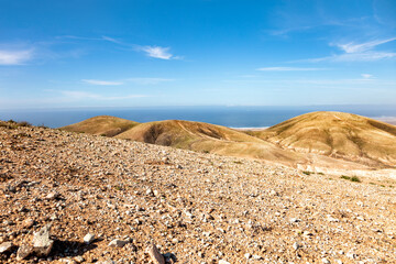 Mountain landscape, Island Fuerteventura, Canary Islands, Spain, Europe.