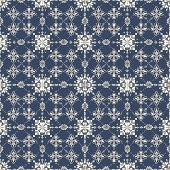 seamless pattern with snowflakes