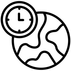 Time Zone icon